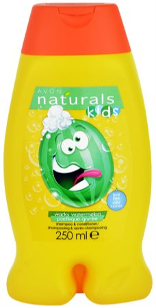 Avon Naturals Kids Wacky Watermelon šampon a kondicionér 2 v 1 pro děti