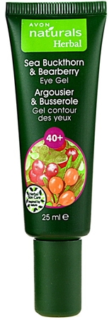 Avon Naturals Herbal Smoothing Eye Gel With Extracts Of Sea Buckthorn And Manzanita
