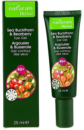 Avon Naturals Herbal Smoothing Eye Gel With Extracts Of Sea Buckthorn And Manzanita