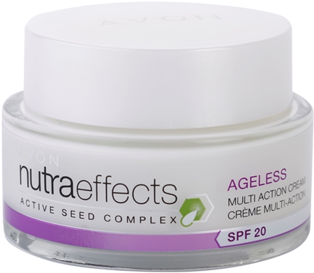 Avon Nutra Effects Ageless creme de dia renovador SPF 20