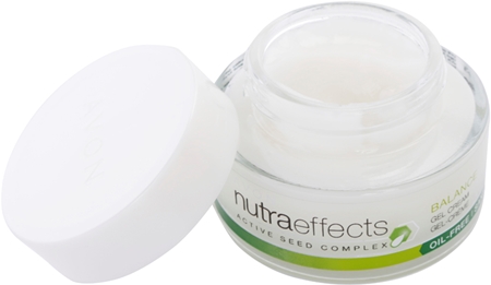Avon Nutra Effects Balance żelowy krem matujący o beztłuszczowym skladzie