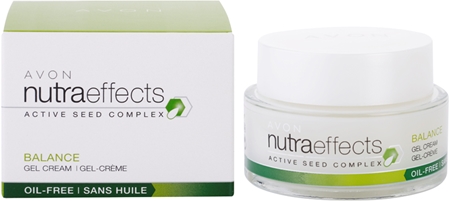 Avon Nutra Effects Balance żelowy krem matujący o beztłuszczowym skladzie