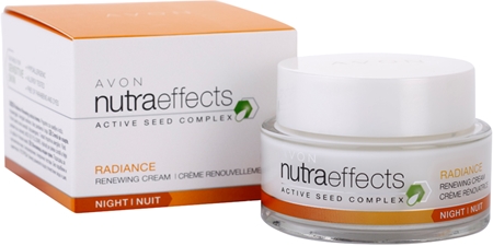 Avon Nutra Effects Radiance creme de noite iluminador