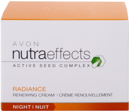 Avon Nutra Effects Radiance creme de noite iluminador