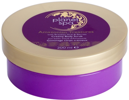 Avon Planet Spa Amazonian Treasures testpeeling acai gyümölcsével és az Amazon bogyóival