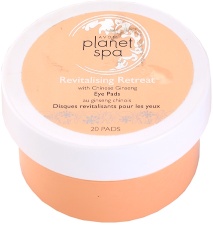 Avon Planet Spa Chinese Ginseng revitalisierende Pads für die Augenpartien