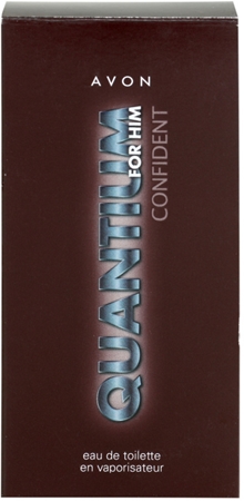 Avon Quantium Confident for Him eau de toilette para hombre 50 ml