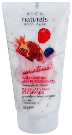 Avon Naturals Body Care Sensational scrub in crema per il corpo