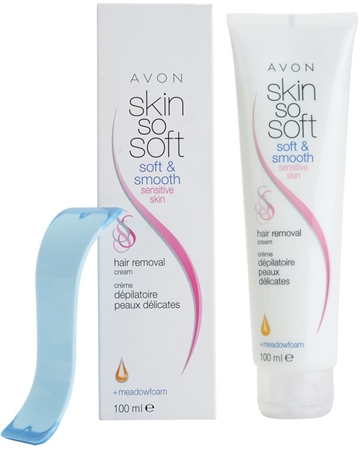 Avon Skin So Soft Smooth depilační krém pro citlivou pokožku