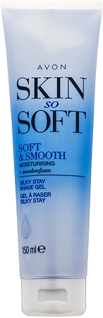 Avon Skin So Soft Smooth Silky Stay Shave Gel
