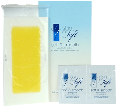 Avon Skin So Soft Smooth bandas de cera depilatoria para el cuerpo