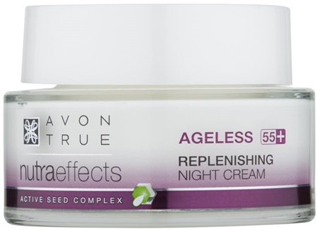 Avon True NutraEffects Föryngrande nattkräm För hudförnyelse