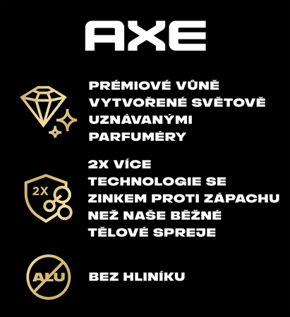 Axe Premium Cherry Fizz tuhý deodorant pro muže