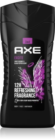 Axe Excite felfrissítő tusfürdő gél uraknak