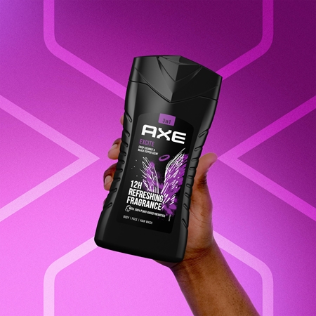 Axe Excite gel doccia rinfrescante per uomo