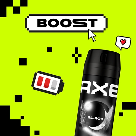 Axe Black sprchový gél na tvár, telo a vlasy