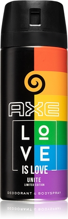 Axe Love is Love Unite Limited Edition deodorant a tělový sprej