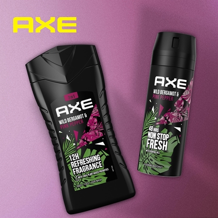 Axe Wild Fresh Bergamot & Pink Pepper deodorant and body spray