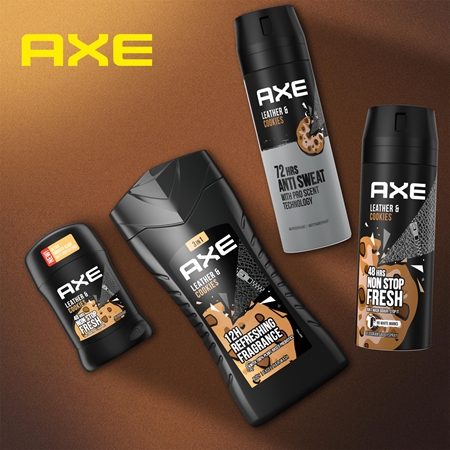 Axe Collision Leather + Cookies антиперспирант-спрей