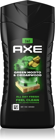 Axe Mojito & Cedarwood Shower Gel for Face, Body, and Hair