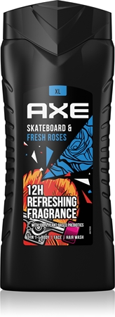 Axe Skateboard & Fresh Roses δροσιστικό τζελ ντους για άντρες