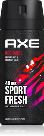 Axe Recharge Crushed Mint & Rosemary Deodorant och kroppsspray 48 tim