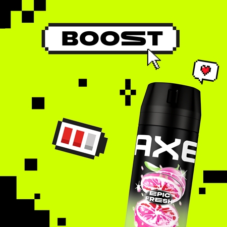 Axe Epic Fresh τζελ για ντους για πρόσωπο, σώμα και μαλλιά
