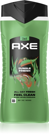 Axe Jungle Fresh sprchový gel na obličej, tělo a vlasy