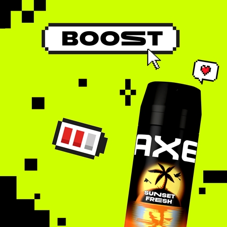 Axe Sunset Fresh gel de douche visage, corps et cheveux