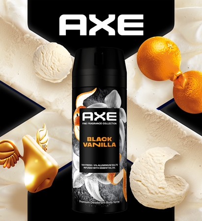 Axe Premium Black Vanilla Deodorant spray