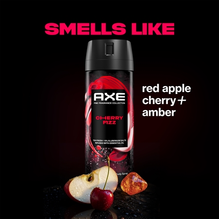 Axe Premium Cherry Fizz Deodorant spray