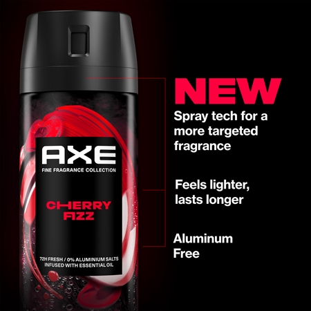 Axe Premium Cherry Fizz Deodorant spray