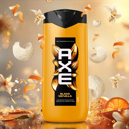 Axe Premium Black Vanilla Kroppstvätt för män
