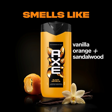 Axe Premium Black Vanilla Kroppstvätt för män