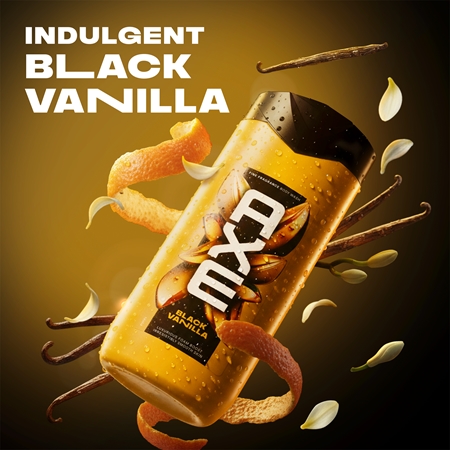 Axe Premium Black Vanilla Kroppstvätt för män