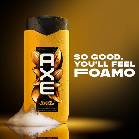 Axe Premium Black Vanilla Kroppstvätt för män