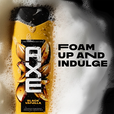 Axe Premium Black Vanilla Kroppstvätt för män