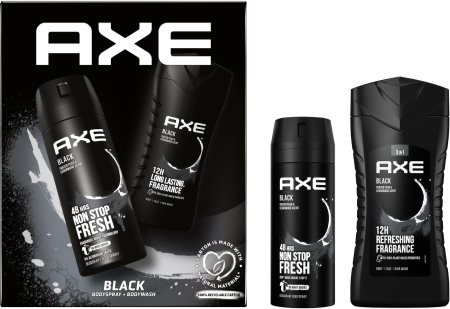 Axe Black Frozen Pear & Cedarwood dárková sada (na tělo a vlasy) pro muže