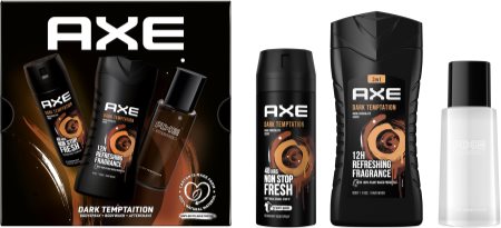 Axe Dark Temptation lote de regalo (para cara, cuerpo y cabello) para hombre