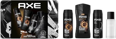 Axe Black & Dark Temptation confezione regalo (per corpo e viso) per uomo