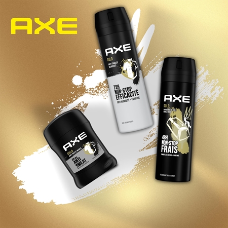 Axe Gold anti-transpirant