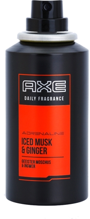 Axe Adrenaline Iced Musk and Ginger spray corpo per uomo