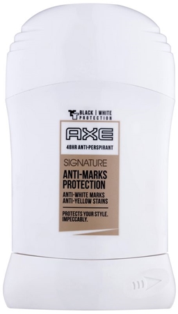 Axe Signature Anti-Marks Protection desodorante en barra para hombre 50 ml