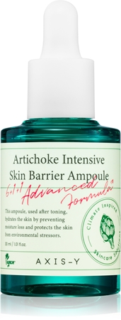 AXIS-Y 6+1+1 Advanced Formula Artichoke Intensive Skin Barrier Ampoule regenerating and brightening serum to soothe and strengthen sensitive skin