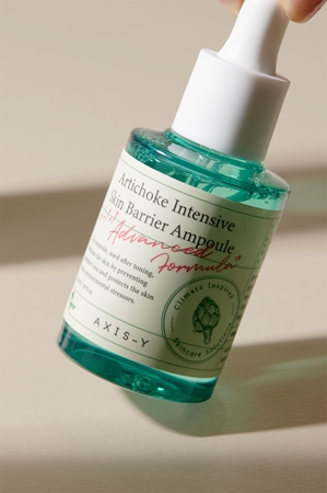 AXIS-Y 6+1+1 Advanced Formula Artichoke Intensive Skin Barrier Ampoule Regenerating And Brightening Serum to soothe and strengthen sensitive skin
