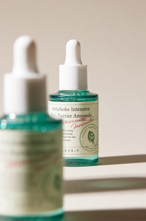 AXIS-Y 6+1+1 Advanced Formula Artichoke Intensive Skin Barrier Ampoule Regenerating And Brightening Serum to soothe and strengthen sensitive skin