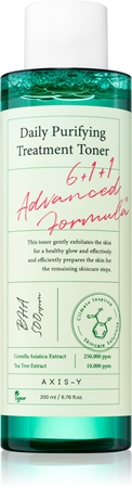 AXIS-Y 6+1+1 Advanced Formula Daily Purifying Treatment Toner tónico de limpeza profunda efeito calmante