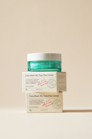 AXIS-Y 6+1+1 Advanced Formula Cera-Heart My Type Duo Cream Moisturizing and Nourishing Cream