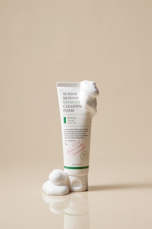 AXIS-Y 6+1+1 Advanced Formula Sunday Morning Refreshing Cleansing Foam kremasta pjena za dubinsko čišćenje za osjetljivu kožu lica