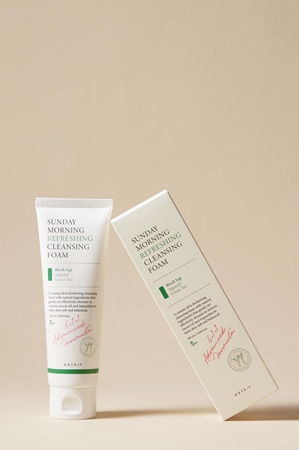 AXIS-Y 6+1+1 Advanced Formula Sunday Morning Refreshing Cleansing Foam kremasta pjena za dubinsko čišćenje za osjetljivu kožu lica